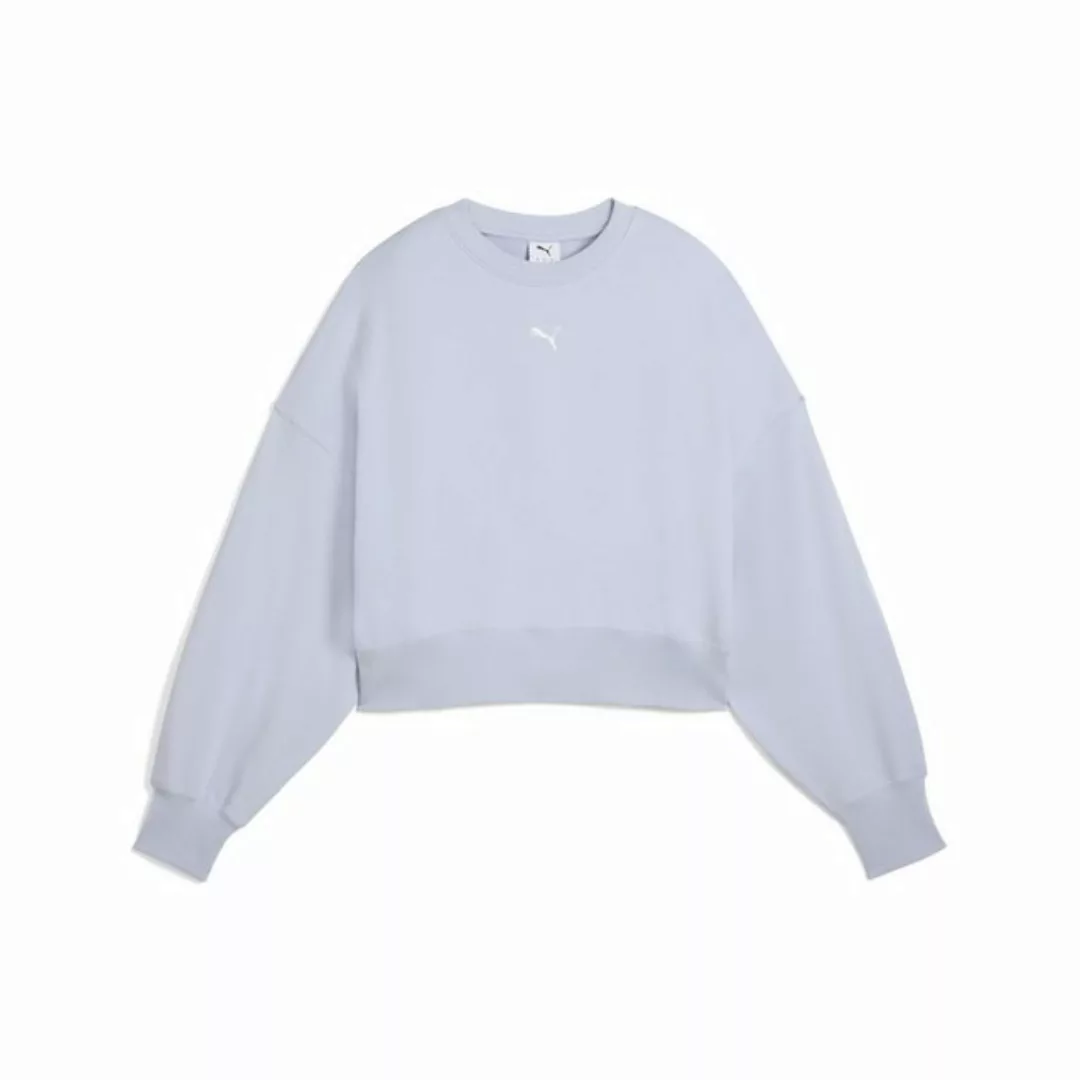 PUMA Sweatshirt WARDROBE ESS Oversized-Crewneck Damen günstig online kaufen