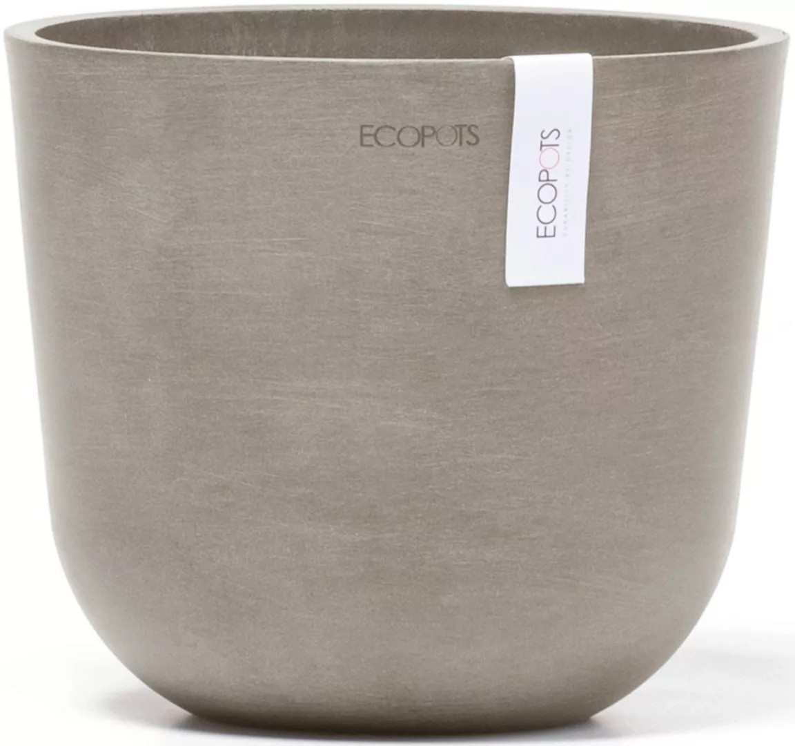 ECOPOTS Blumentopf "Oslo 19 Taupe", für den Innenbereich günstig online kaufen