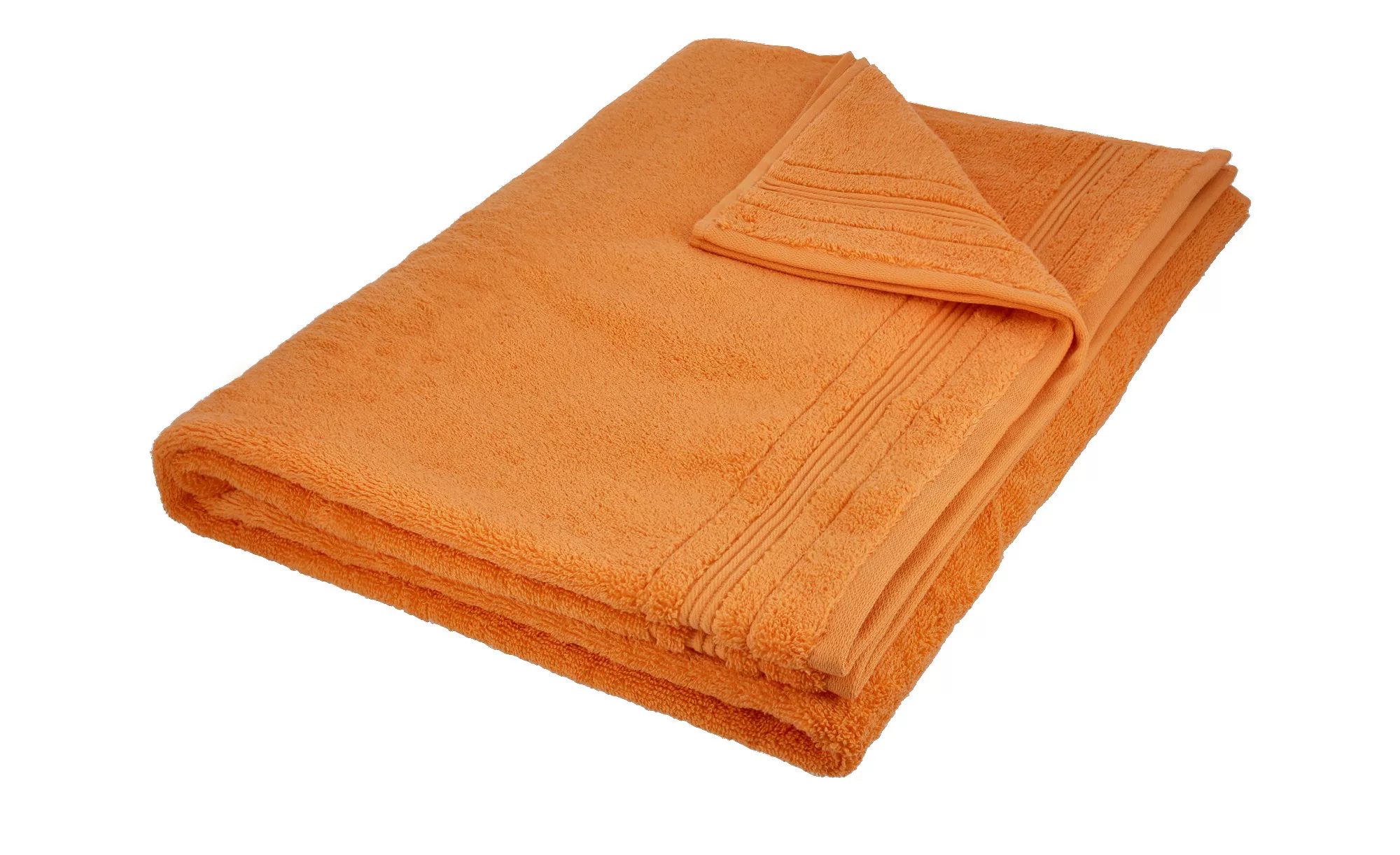 VOSSEN Badetuch  Soft Dreams - orange - 100% Baumwolle - 100 cm - Heimtexti günstig online kaufen