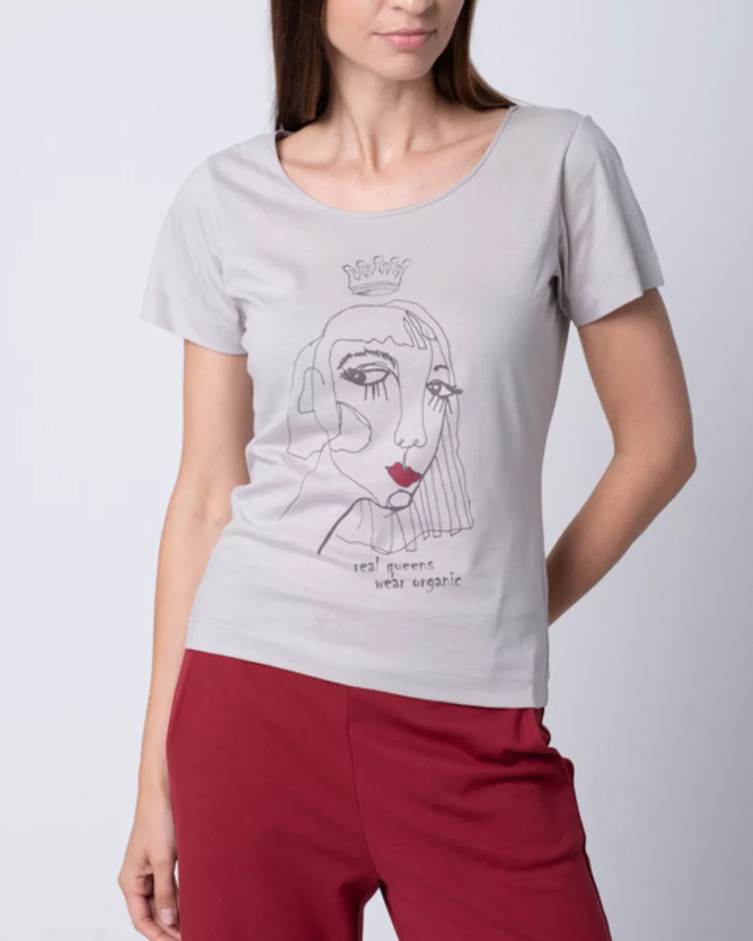 Queen Shirt - Baumwoll Shirt günstig online kaufen
