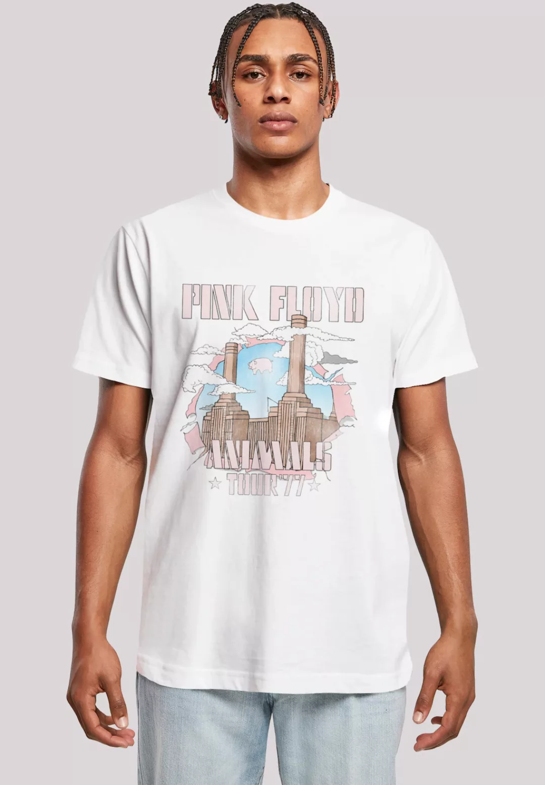 F4NT4STIC T-Shirt "Pink Floyd Animal Factory", Print günstig online kaufen