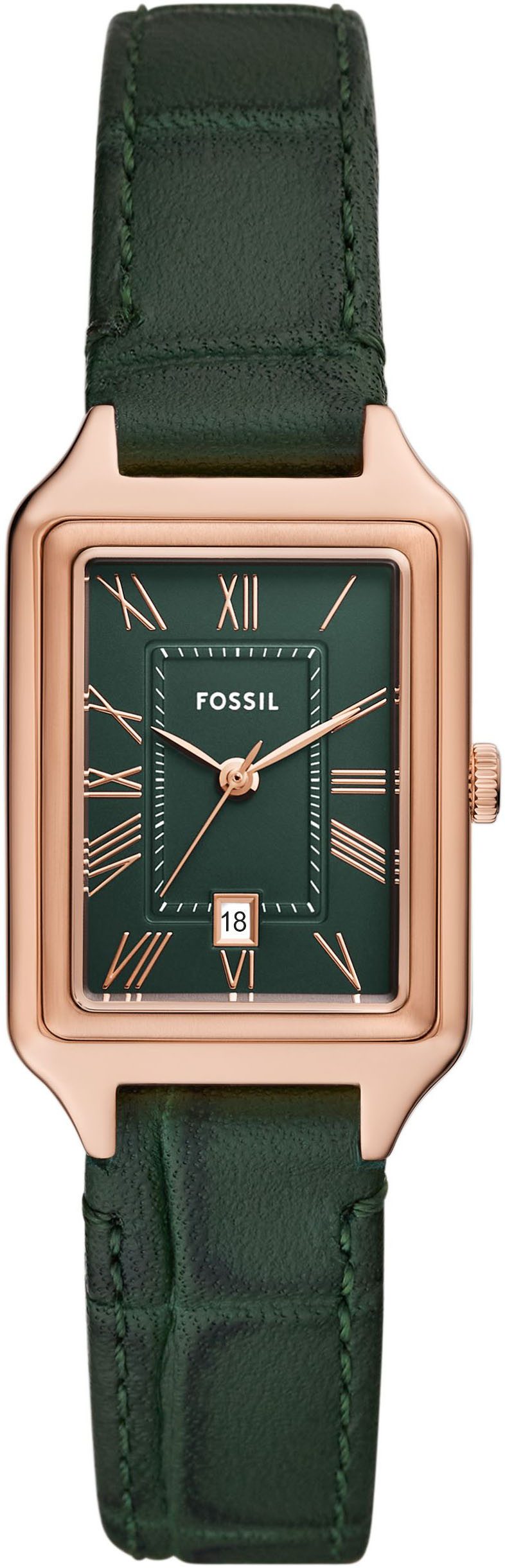 Fossil Quarzuhr Fossil Damen-Uhren Analog Quarz günstig online kaufen