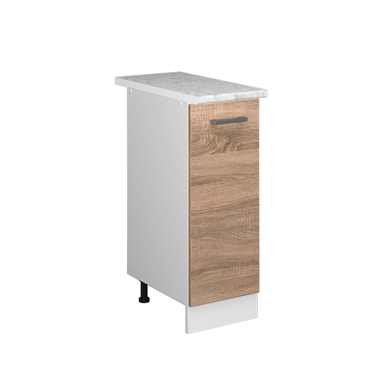 Vicco Apothekerschrank R-Line, Sonoma/Weiß, 30 cm, günstig online kaufen