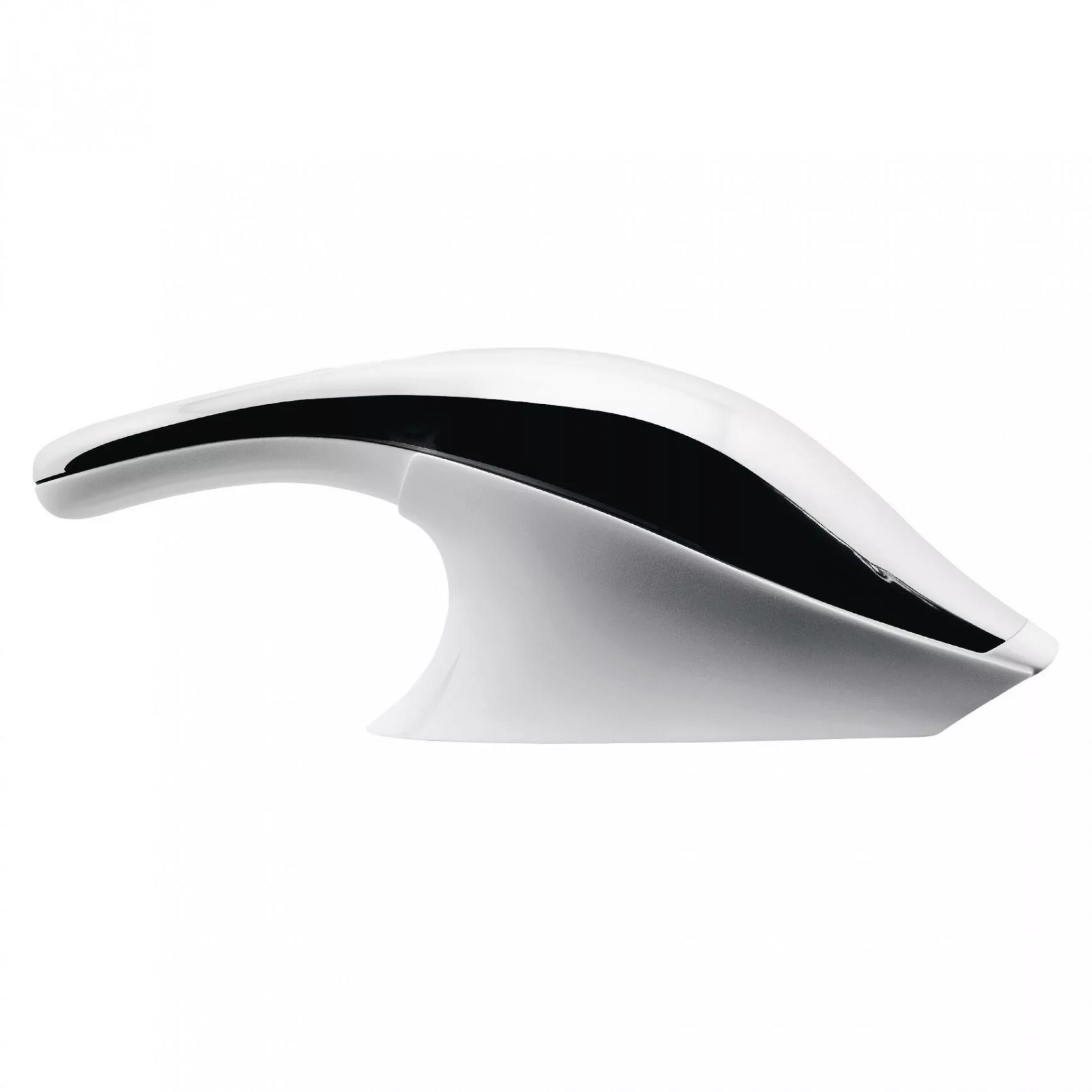 Alessi - SG67 W Tischstaubsauger - weiß, edelstahl/glänzend poliert/LxBxH 3 günstig online kaufen