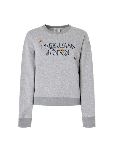Pepe Jeans Sweatshirt VELLA (1-tlg) Stickerei günstig online kaufen