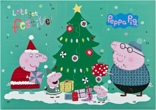 UNDERCOVER Spielzeug-Adventskalender »Peppa Pig«, ab 3 Jahren günstig online kaufen