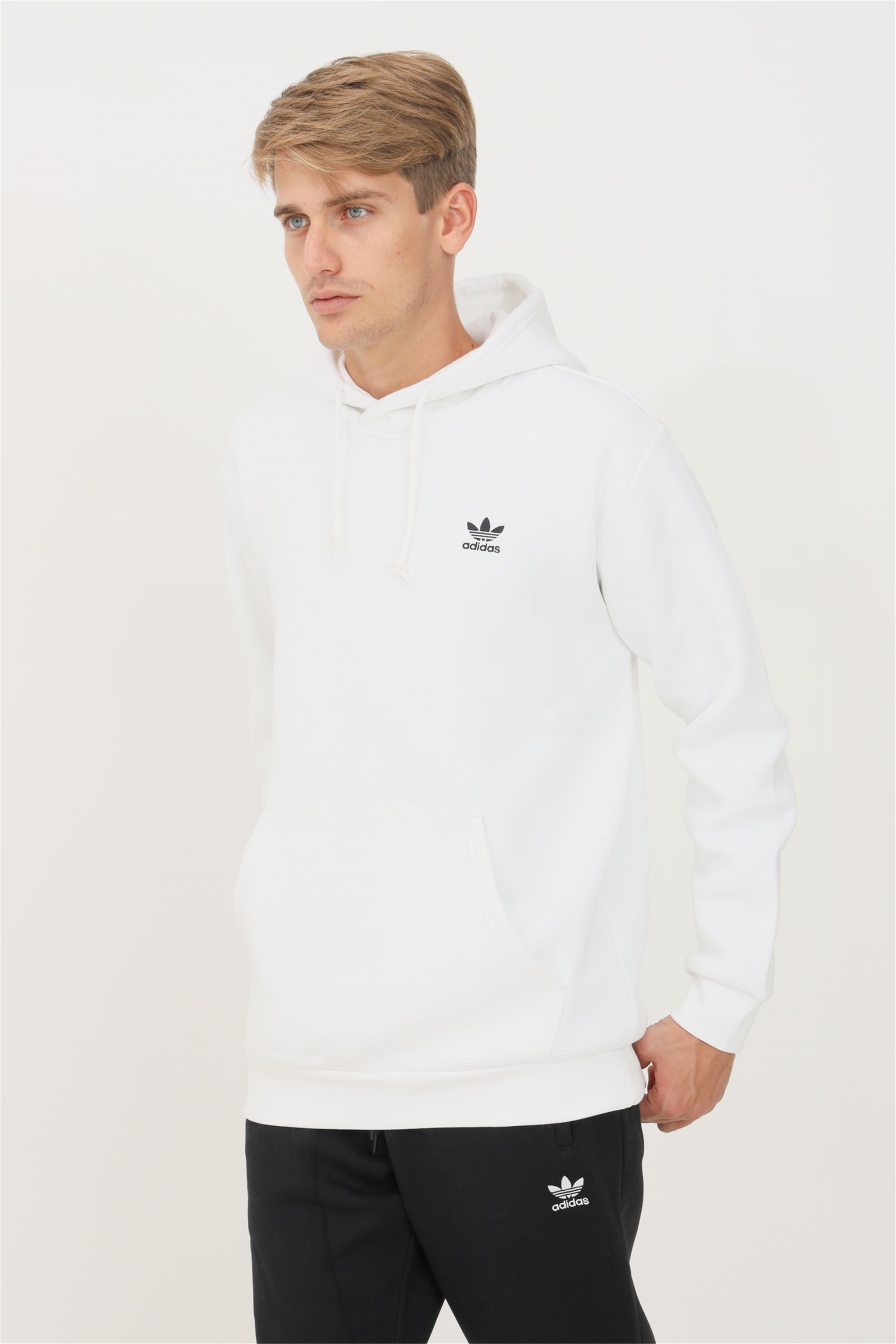Adidas Originals Essential Kapuzenpullover L White günstig online kaufen