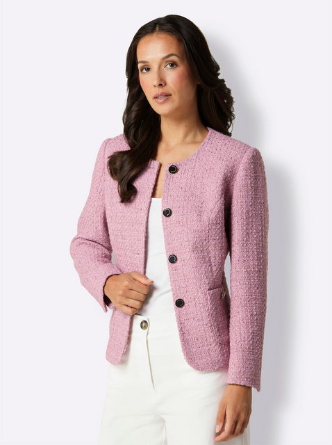 creation L Blusenblazer Bouclé-Blazer günstig online kaufen