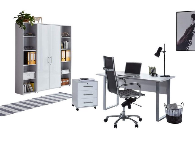 BMG Möbel Aktenschrank Office Edition Mini Set 3 Büromöbel komplett Set Arb günstig online kaufen