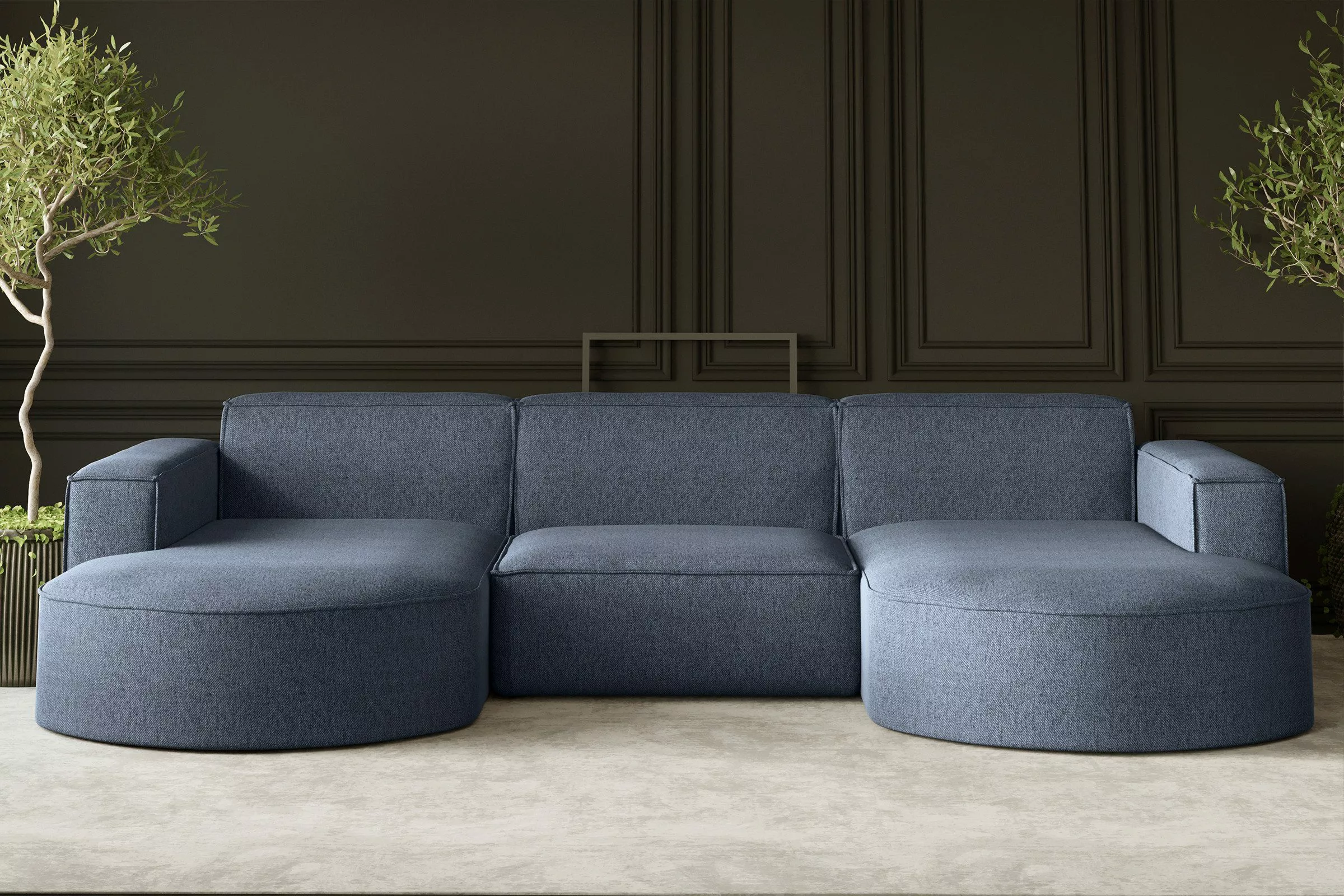 Kaiser Möbel Ecksofa Sofa U form, günstig online kaufen