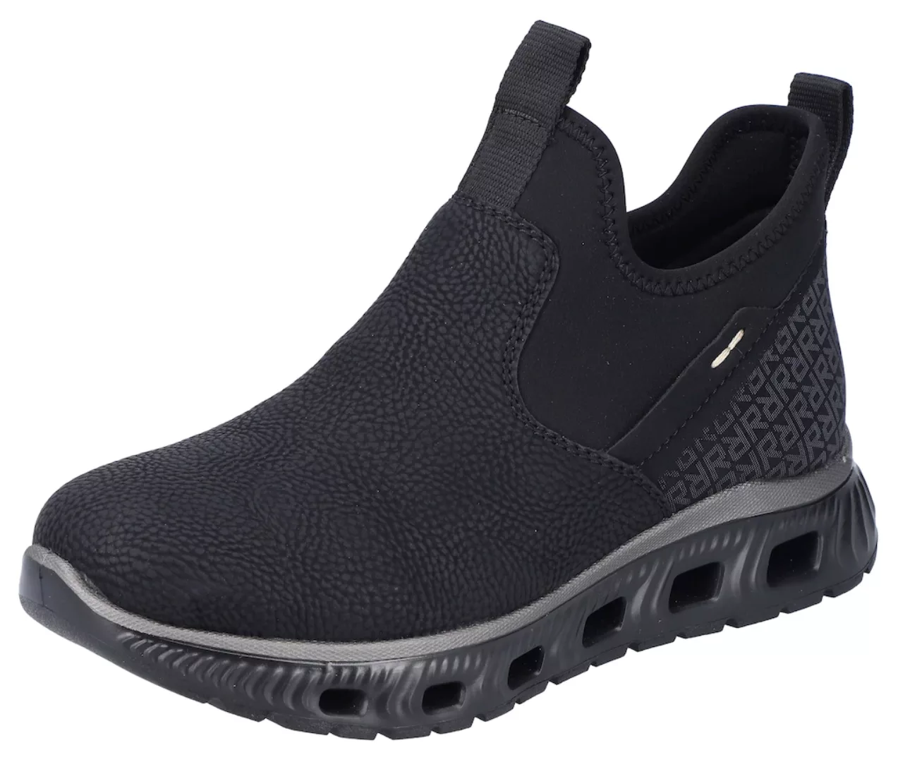 Rieker Slip On Sneaker Damen schwarz günstig online kaufen