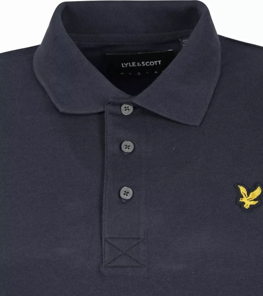 Lyle and Scott Poloshirt Navy - Größe XXL günstig online kaufen