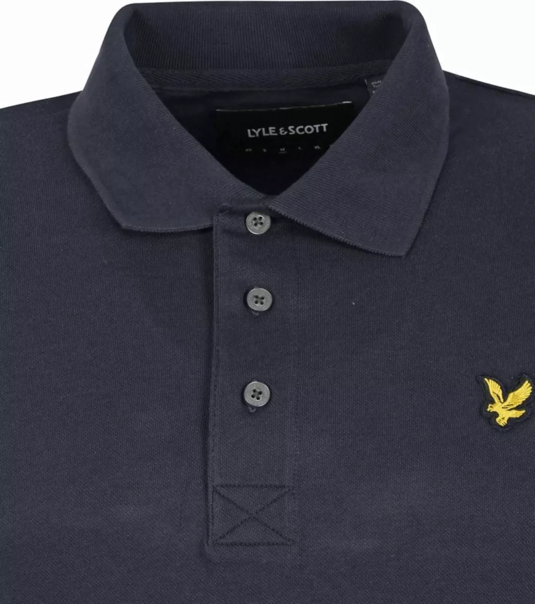 Lyle and Scott Poloshirt Navy - Größe S günstig online kaufen