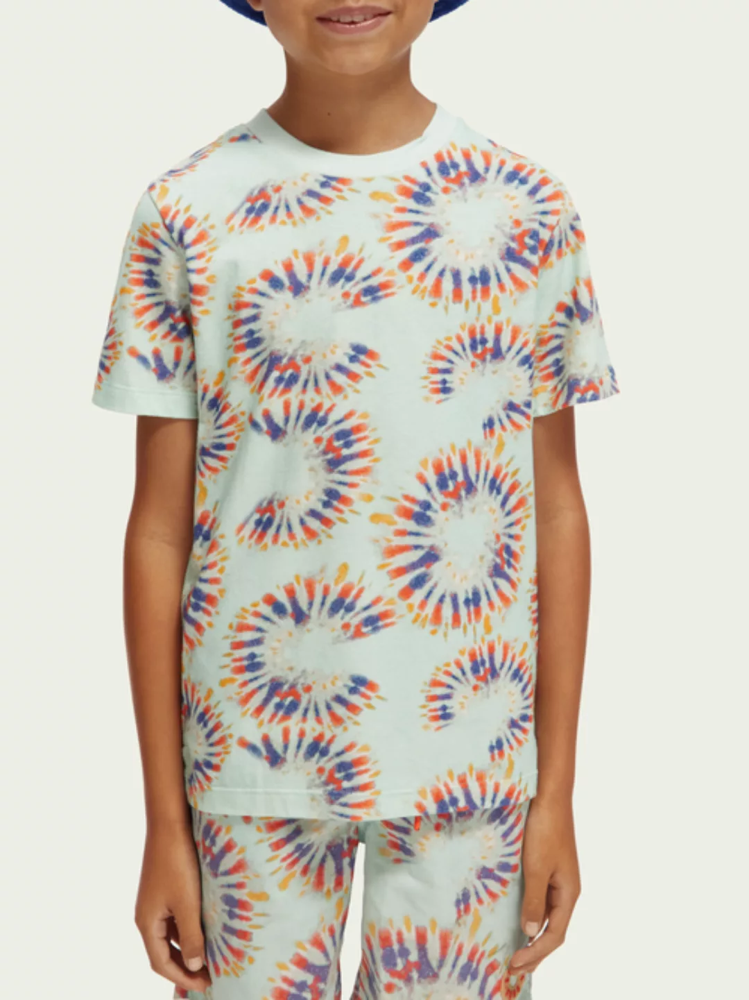 Scotch & Soda T-Shirt im Relaxed Fit mit „Tie-Dye“-Print günstig online kaufen
