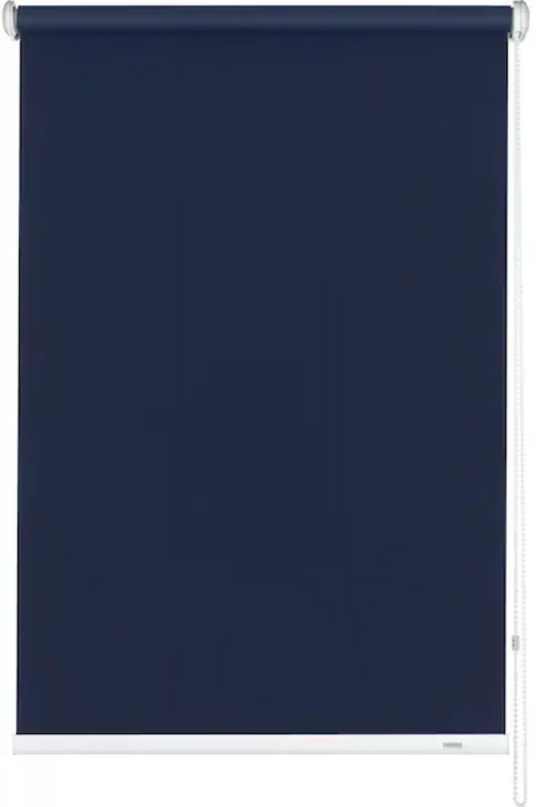 Gardinia Verdunkelungsrollo Blackout 162 cm x 180 cm Dunkelblau günstig online kaufen