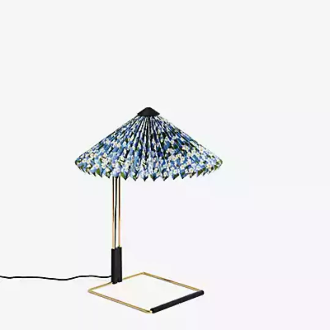 HAY Liberty Matin Tischleuchte LED, blau - ø30 cm günstig online kaufen