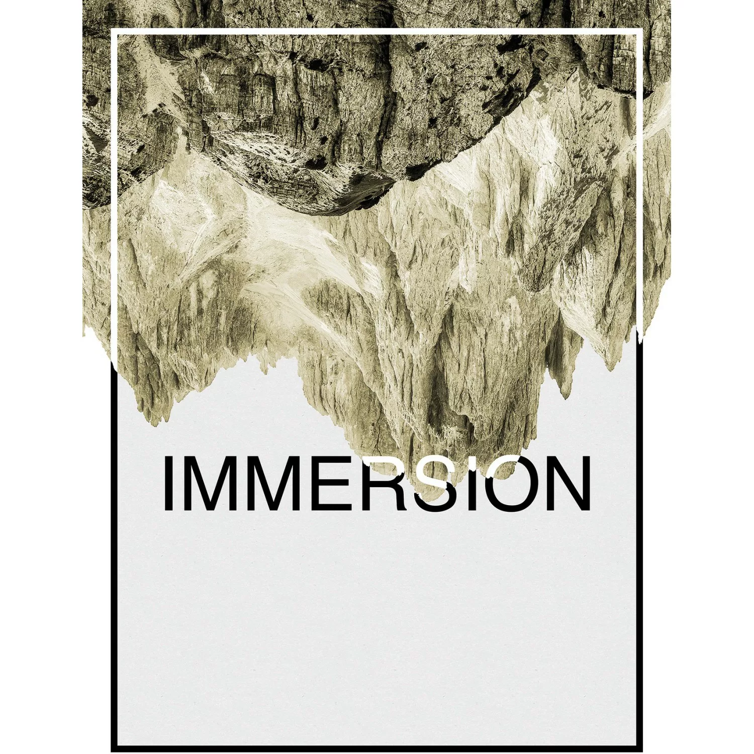 Komar Poster »Immersion Sand«, Abstrakt-Sprüche & Texte, (1 St.), Kinderzim günstig online kaufen