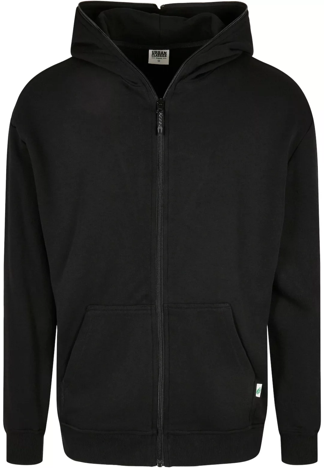 URBAN CLASSICS Sweatjacke "Urban Classics Herren Organic Full Zip Hoodie" günstig online kaufen