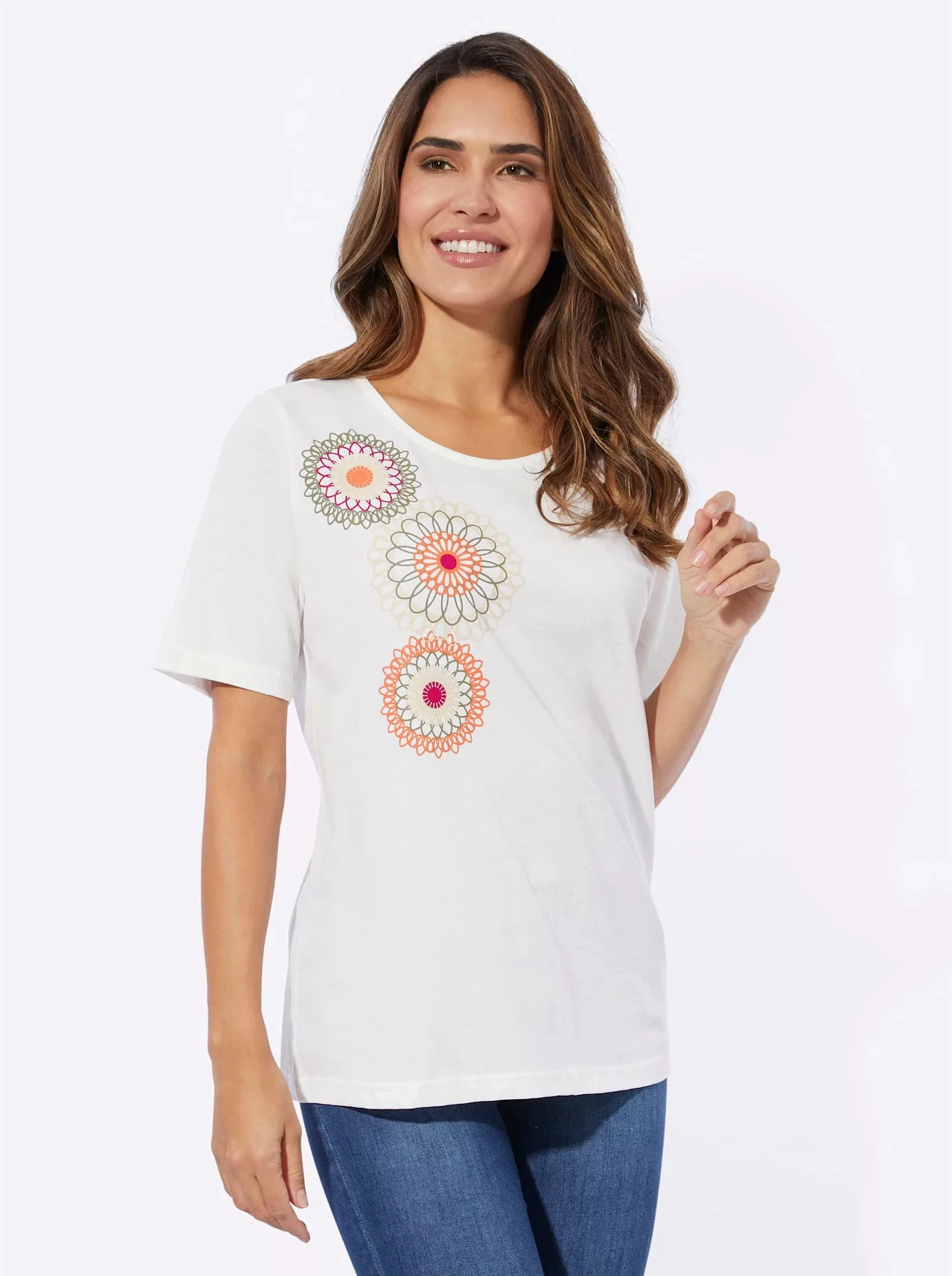 Classic Basics Rundhalsshirt "Rundhals-Shirt", (1 tlg.) günstig online kaufen