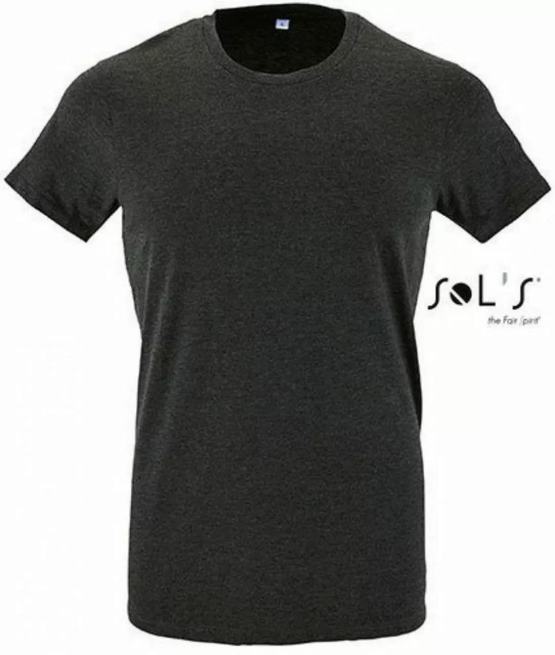 SOLS Rundhalsshirt Regent Fit Herren T-Shirt günstig online kaufen