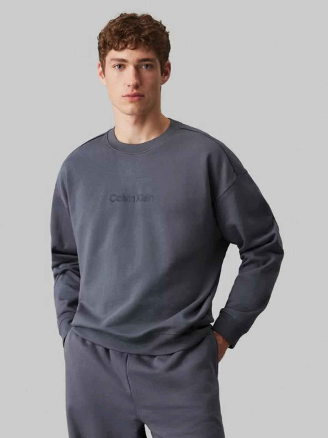 Calvin Klein Underwear Sweatshirt "L/S SWEATSHIRT", mit Logo-Stickerei günstig online kaufen