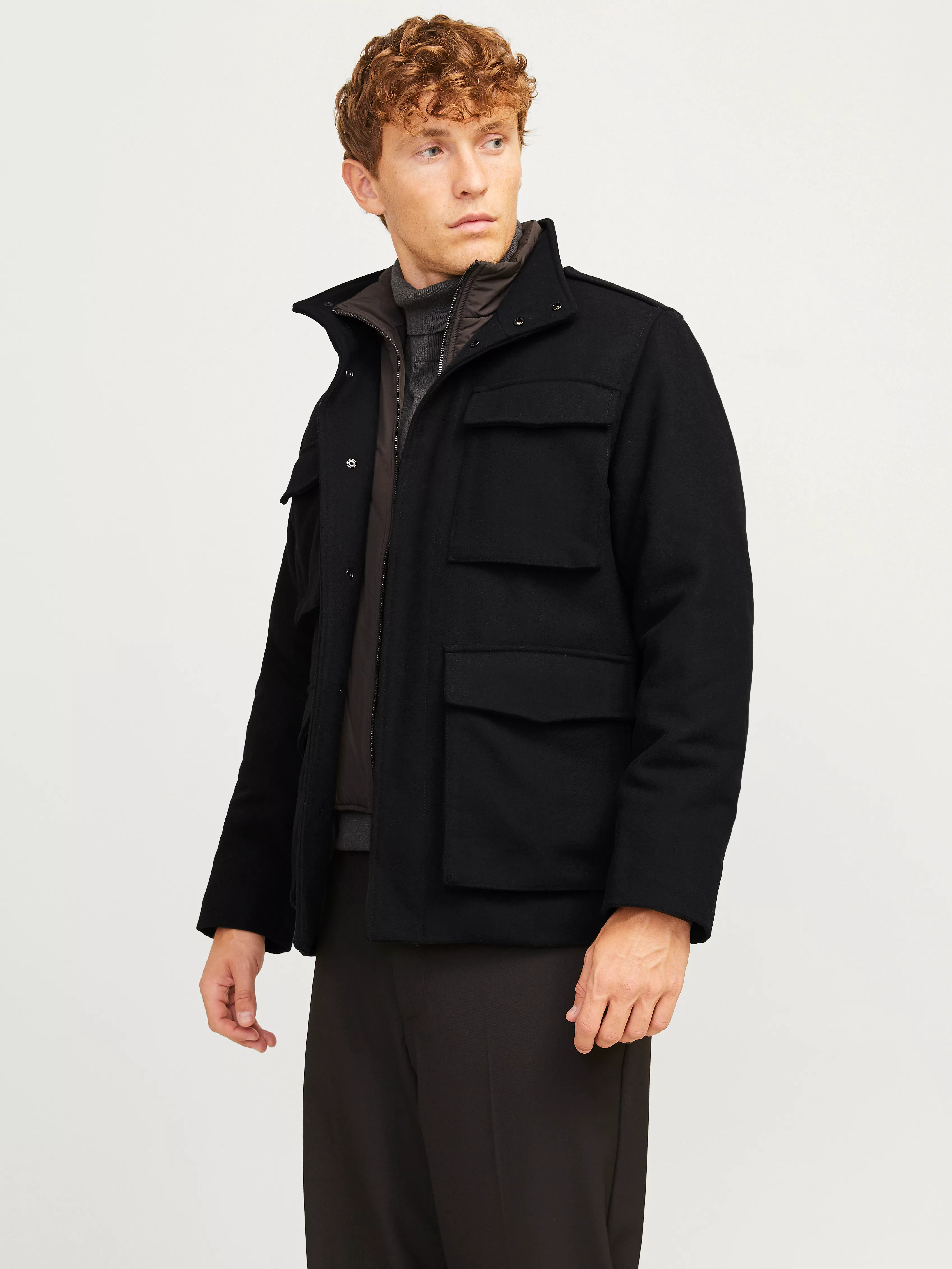 Jack & Jones Wolljacke JPRCCALEX WOOL BLEND FIELD JACKET SN günstig online kaufen