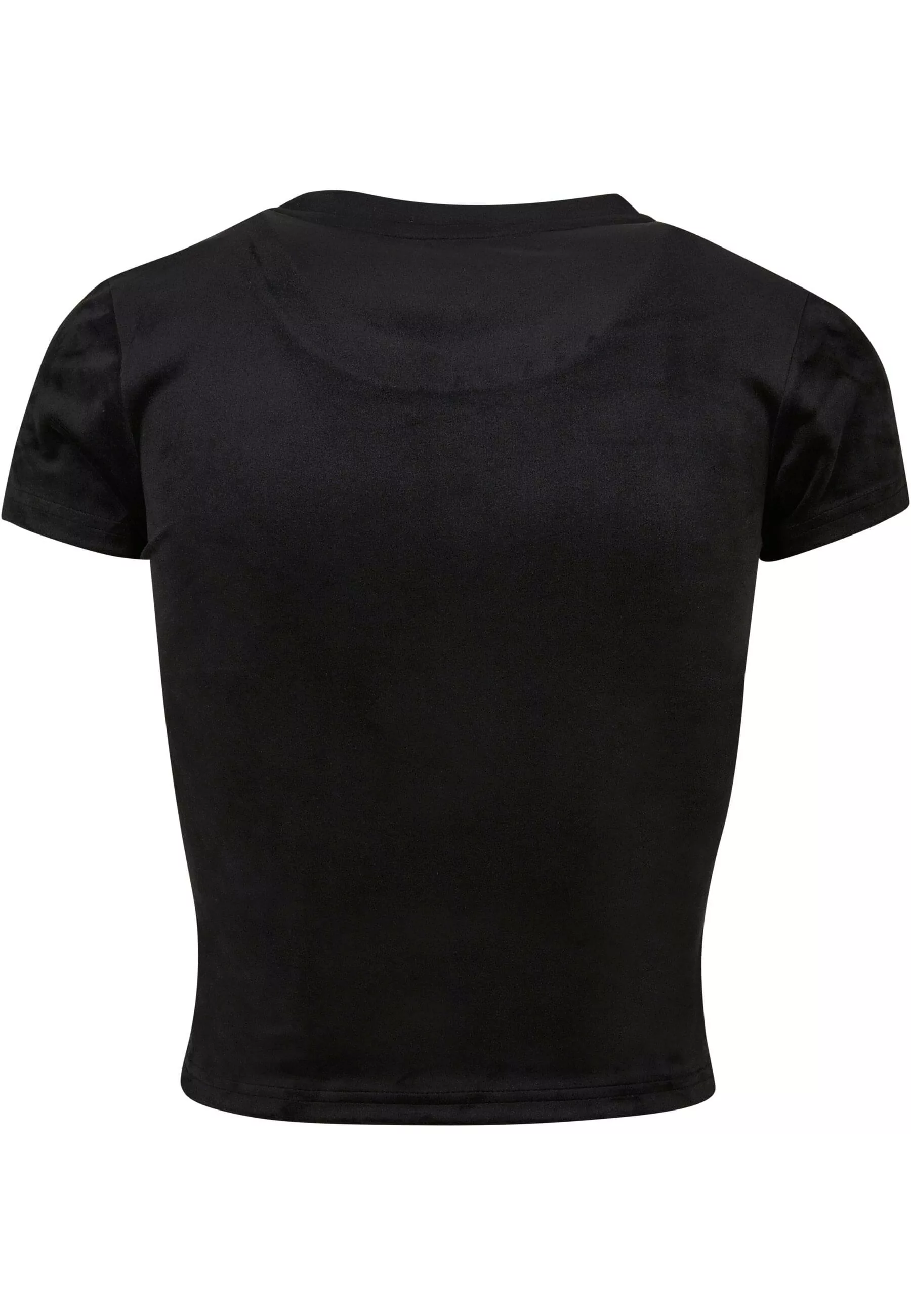 URBAN CLASSICS T-Shirt "Urban Classics Damen Ladies Short Velvet Tee" günstig online kaufen