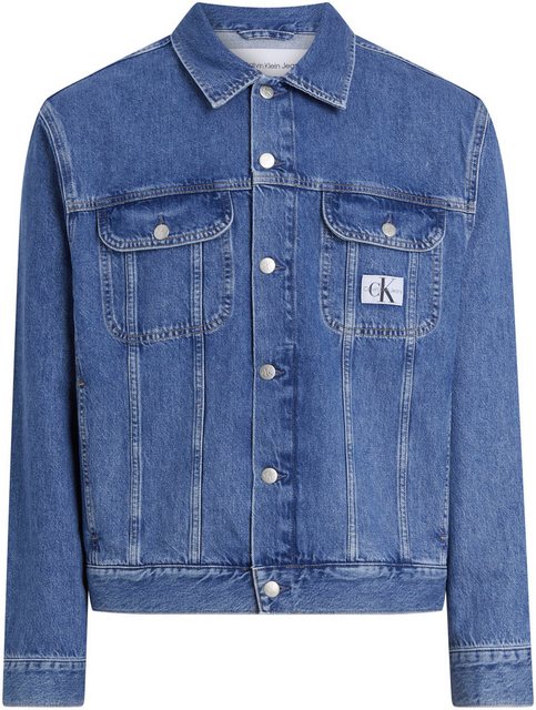 Calvin Klein Jeans Jeansjacke REGULAR 90's DENIM JACKET mit Logopatch günstig online kaufen