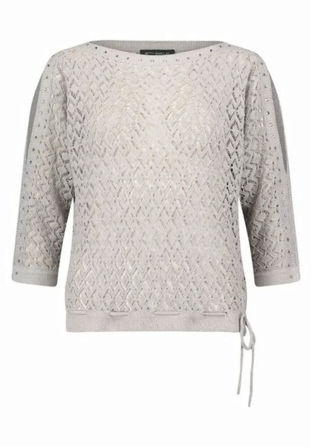 Betty Barclay Strickpullover Betty Barclay Lochstrick-Pullover mit Lochmust günstig online kaufen