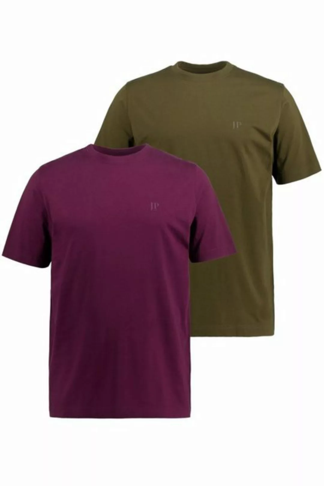 JP1880 T-Shirt JP1880 T-Shirts Basic 2er-Pack Rundhals bis 8XL (2-tlg) günstig online kaufen