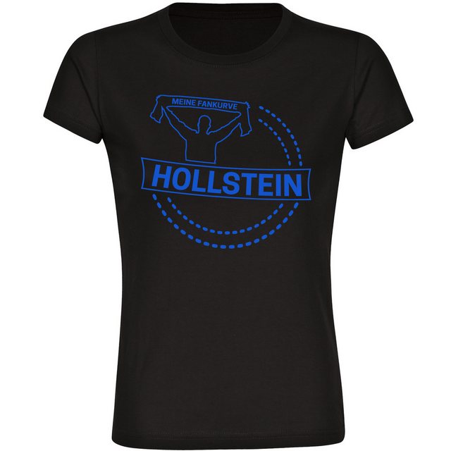 multifanshop T-Shirt Damen Holstein - Meine Fankurve - Frauen günstig online kaufen