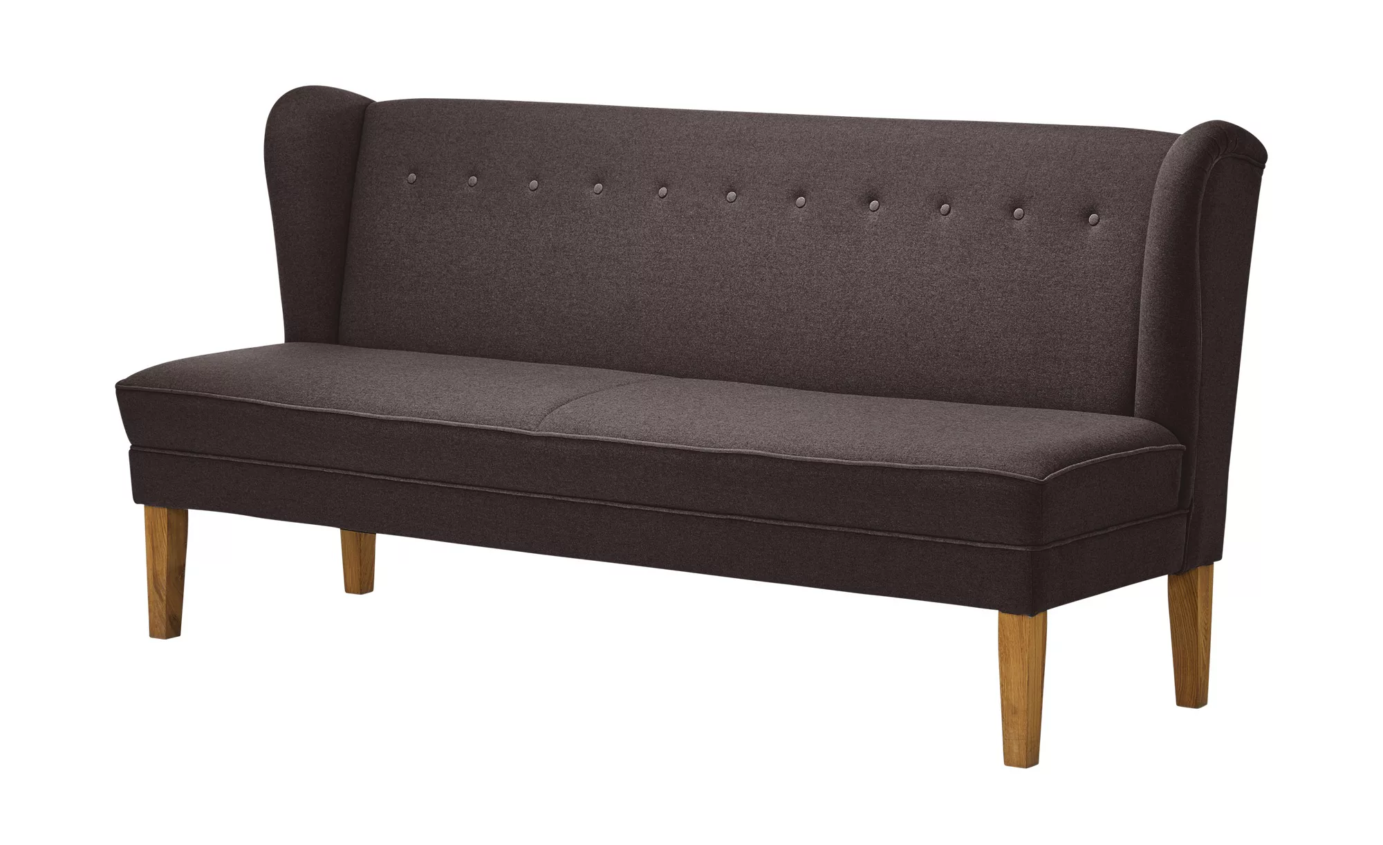 Küchensofa - braun - 204 cm - 100 cm - 75 cm - Bänke > Einzelbänke - Möbel günstig online kaufen