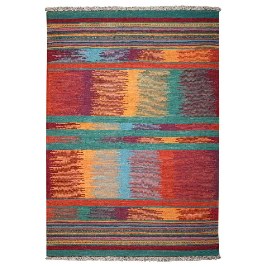 PersaTepp Teppich Kelim Gashgai multicolor B/L: ca. 128x181 cm günstig online kaufen