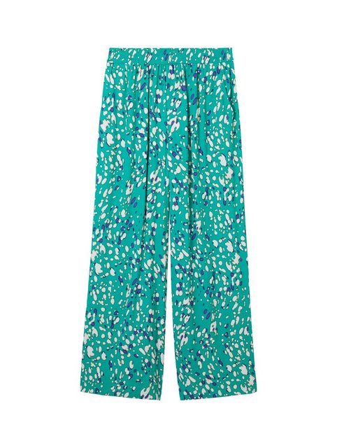 TOM TAILOR Denim 7/8-Hose Fließende Culotte mit Print günstig online kaufen