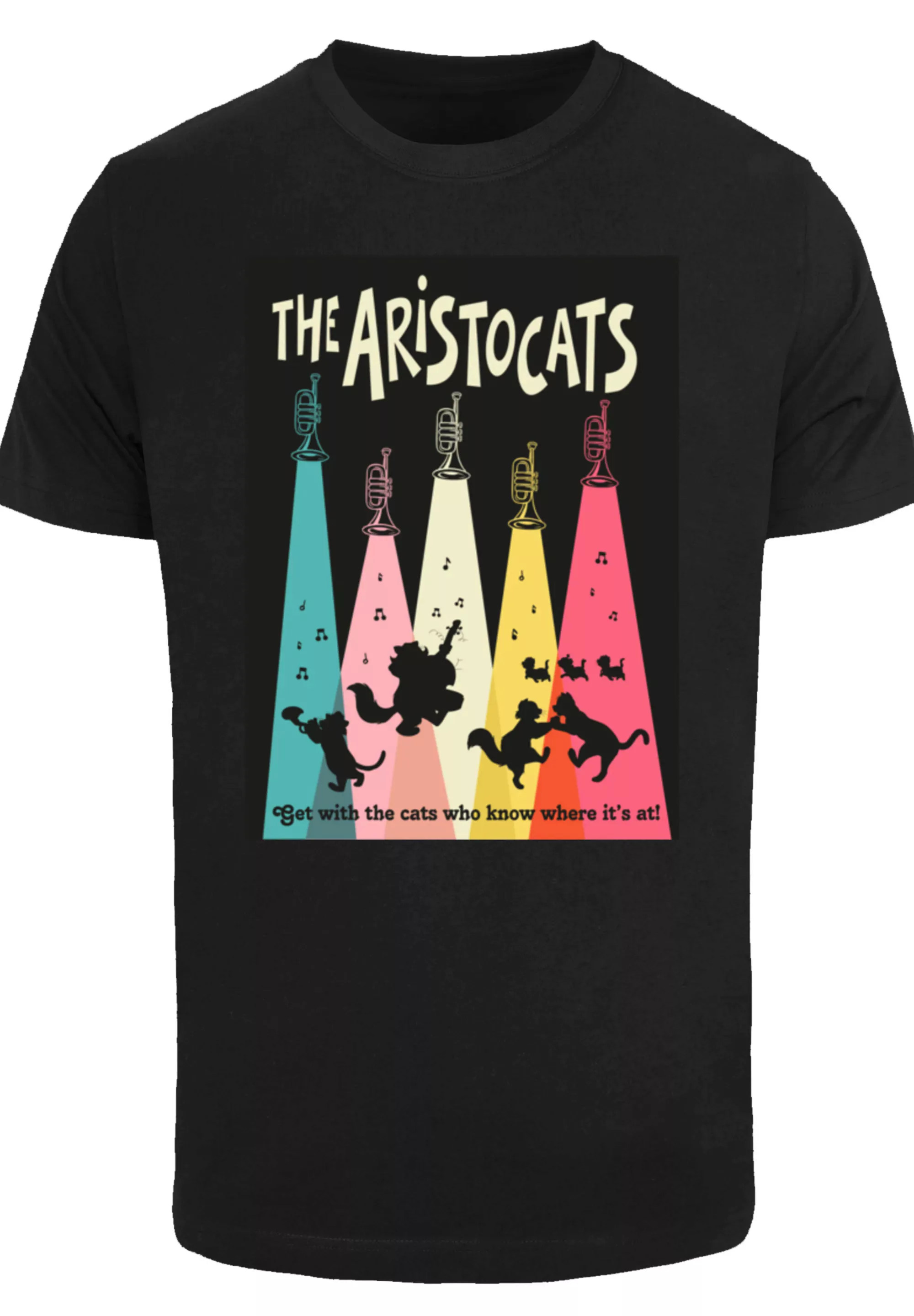 F4NT4STIC T-Shirt "Aristocats kommen mit den Katzen", Premium Qualität günstig online kaufen