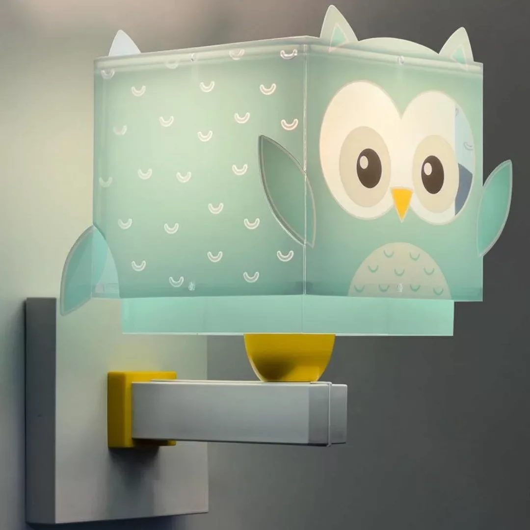 Dalber Little Owl Kinder-Wandlampe mit Eulenmotiv günstig online kaufen