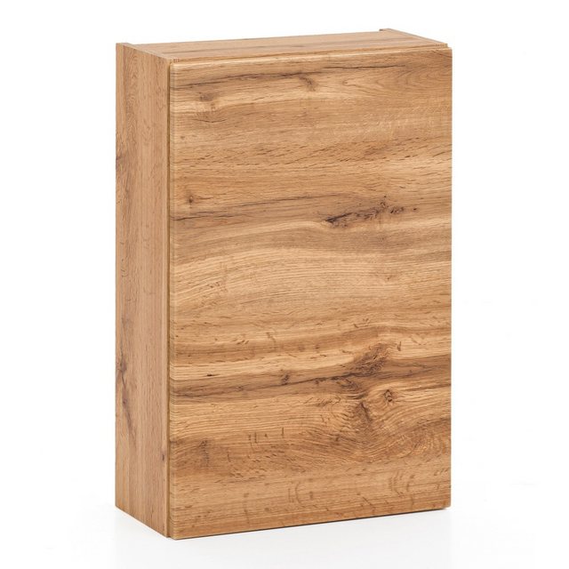 Lomadox Hängeschrank PESARO-03 Badschrank Schrank hängend Eiche modern B/H/ günstig online kaufen