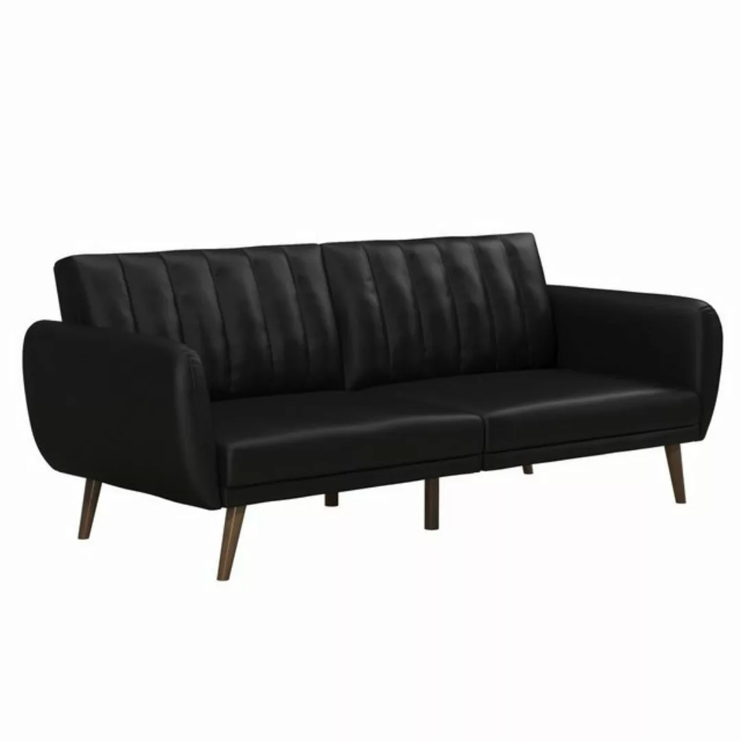 loft24 Schlafsofa Brittany, Breite 207 cm, Bezug aus Kunstleder günstig online kaufen