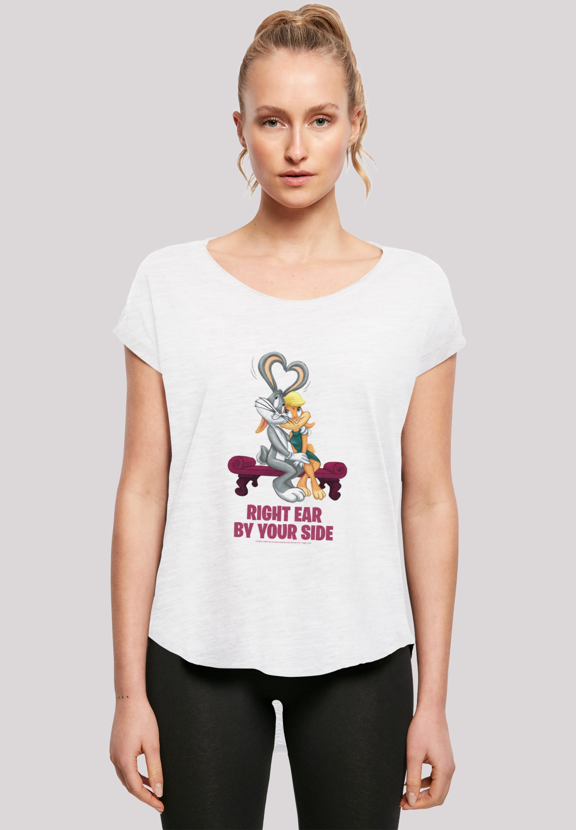 F4NT4STIC T-Shirt "Looney Tunes Bugs And Lola Valentines Cuddle", Print günstig online kaufen