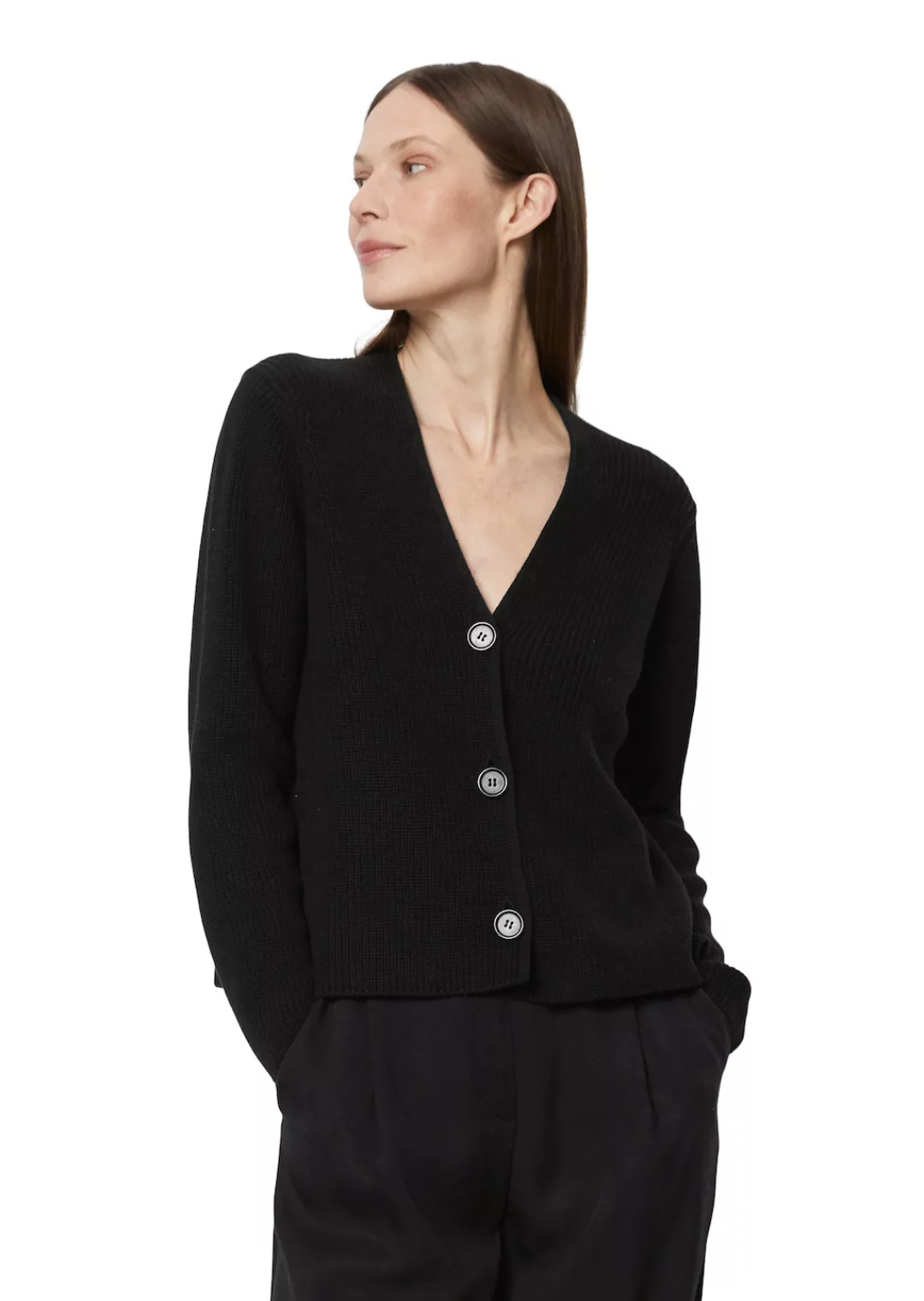 Marc OPolo Cardigan "aus Heavy-Weight-Organic-Cotton" günstig online kaufen