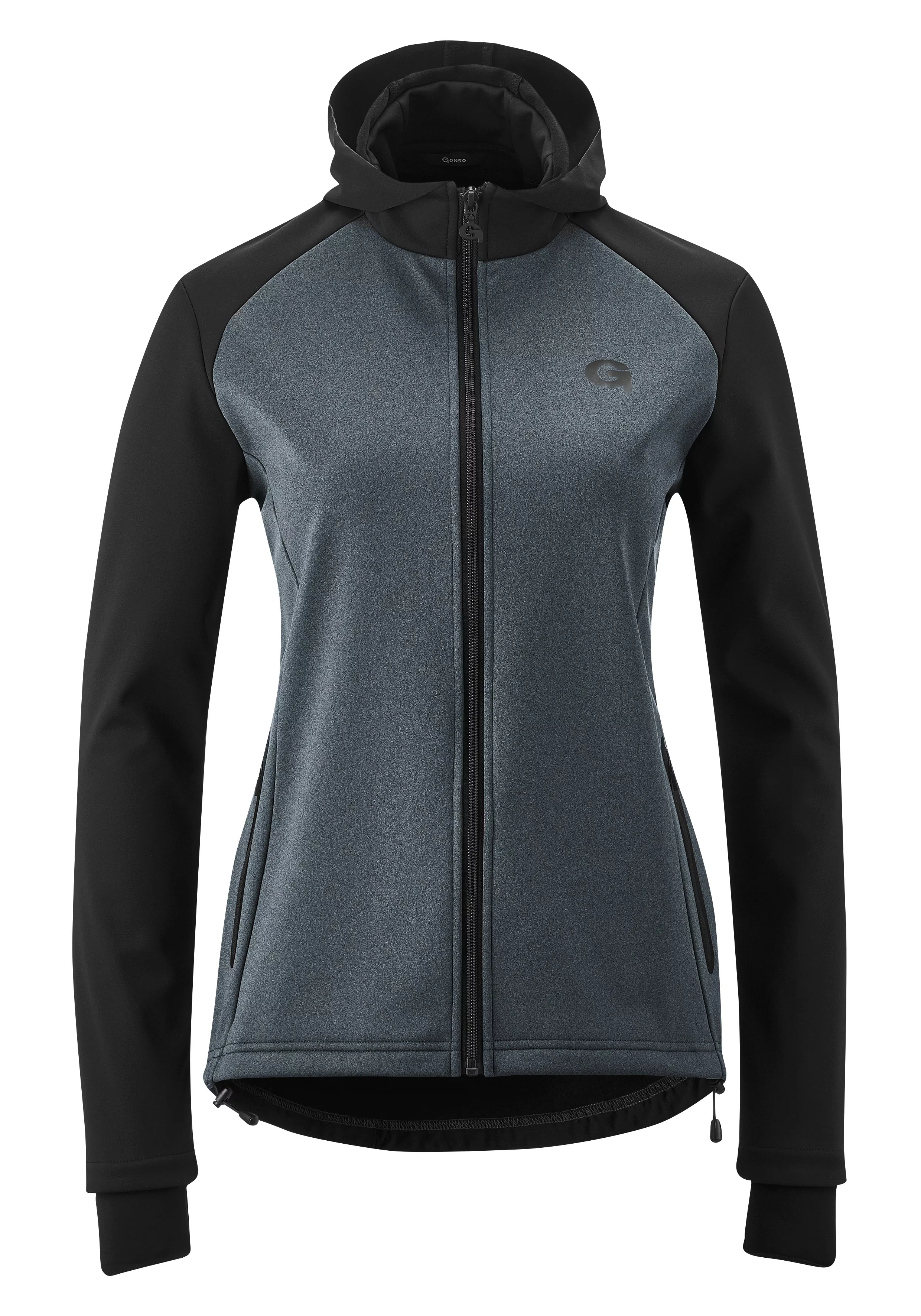 Gonso Radtrikot "TARAVO", Damen Softshell-Hoodie, Windjacke winddicht und a günstig online kaufen