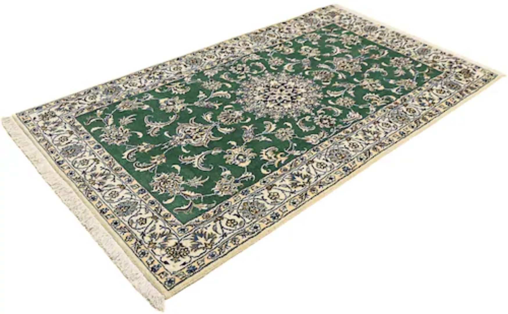 morgenland Orientteppich »Perser - Nain - 203 x 115 cm - dunkelgrün«, recht günstig online kaufen