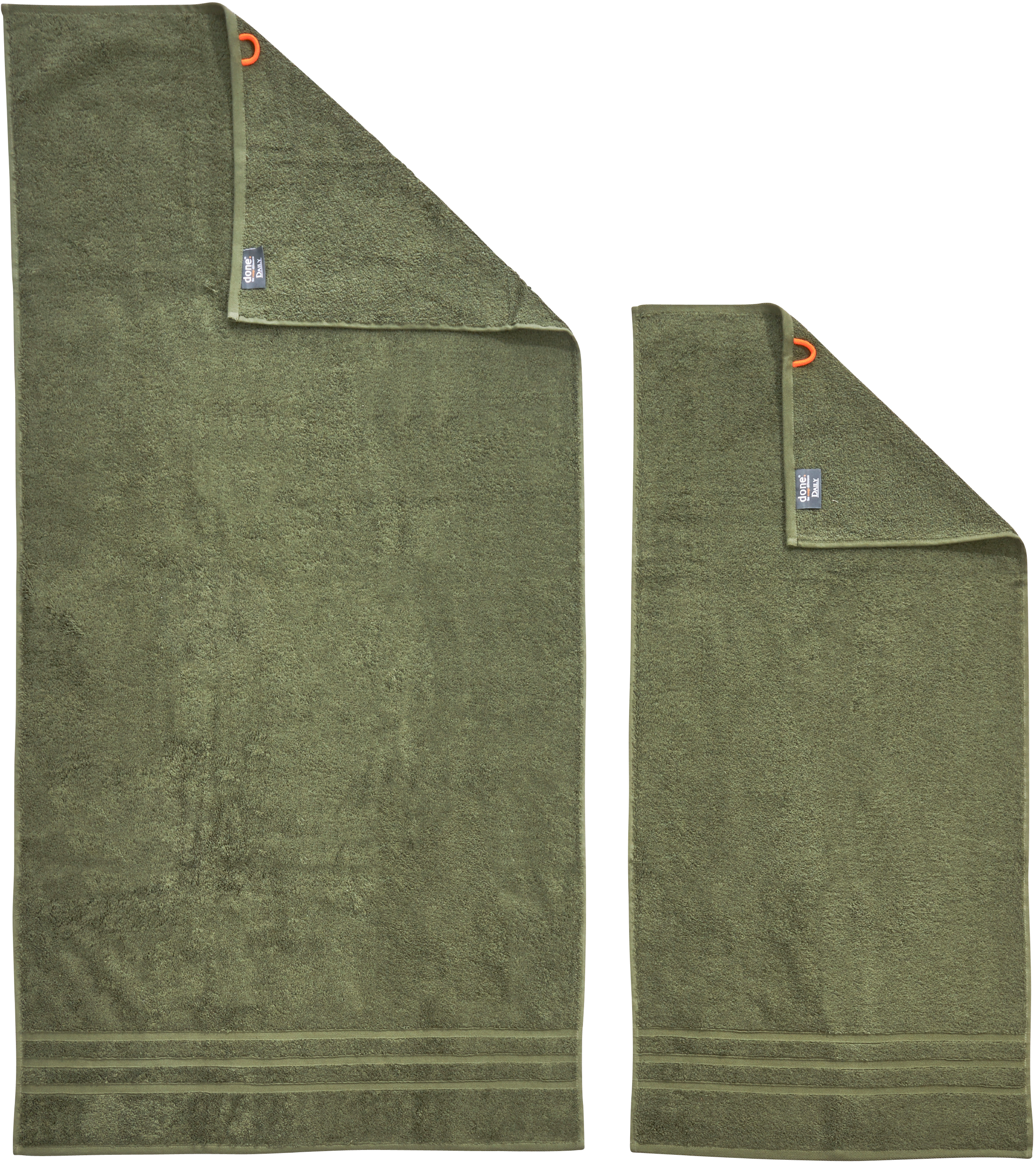 done.® Handtuch Set Daily Uni, Walkfrottier günstig online kaufen