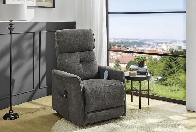 TV-Sessel inkl. elektrische Relax-, Aufsteh-, Massage- und Heizungsfunktion günstig online kaufen