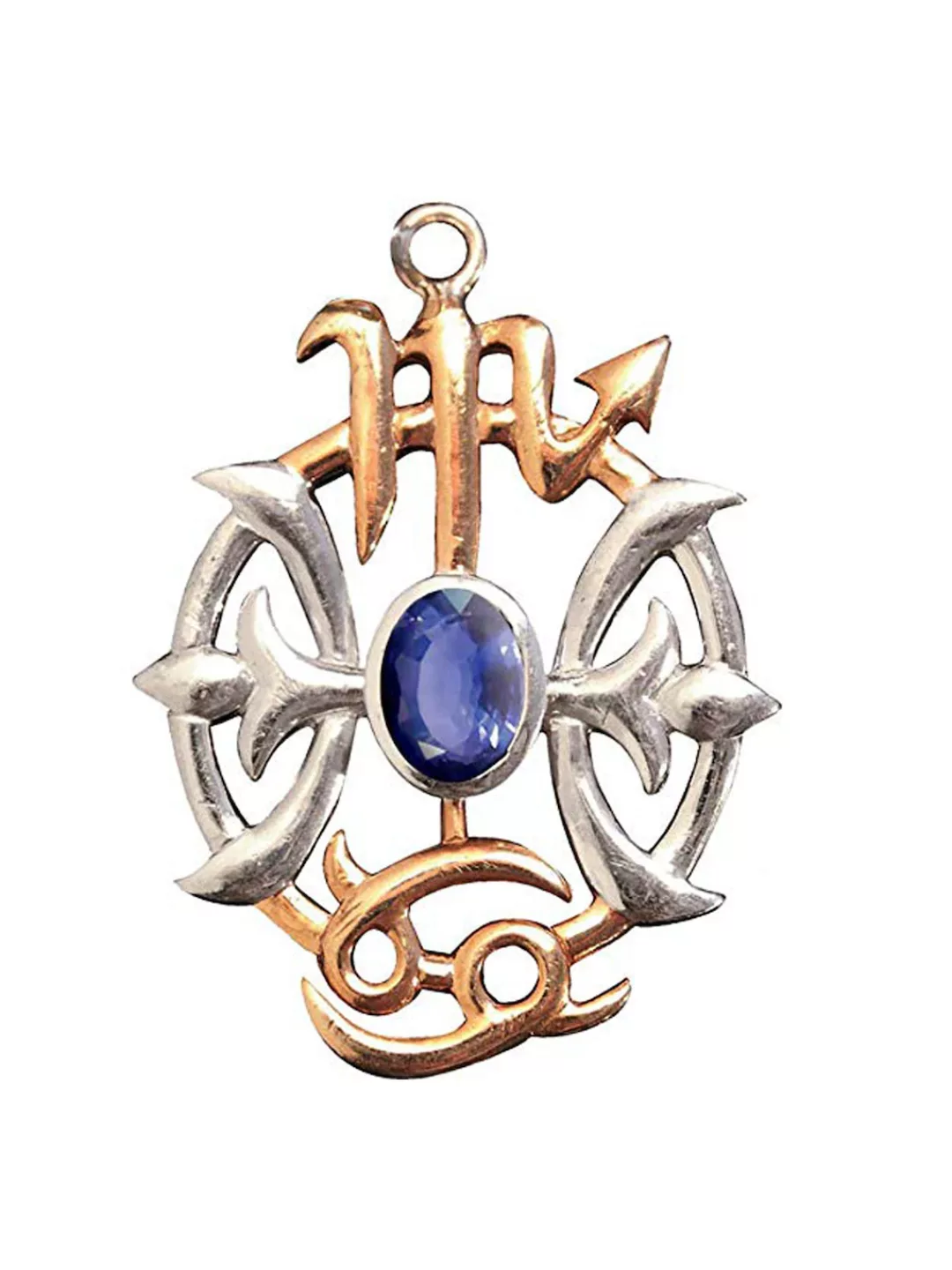 Adelia´s Amulett "Amulett Anhänger Briar Edelsteine mit Iolith Wikingerkomp günstig online kaufen