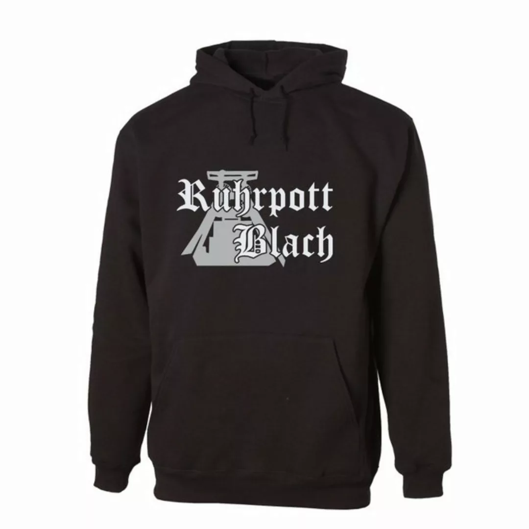 G-graphics Hoodie Ruhrpott Blach Unisex mit trendigem Frontprint mit Spruch günstig online kaufen