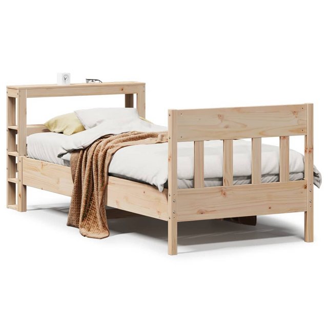 vidaXL Bett, Massivholzbett ohne Matratze 90x200 Kiefernholz günstig online kaufen