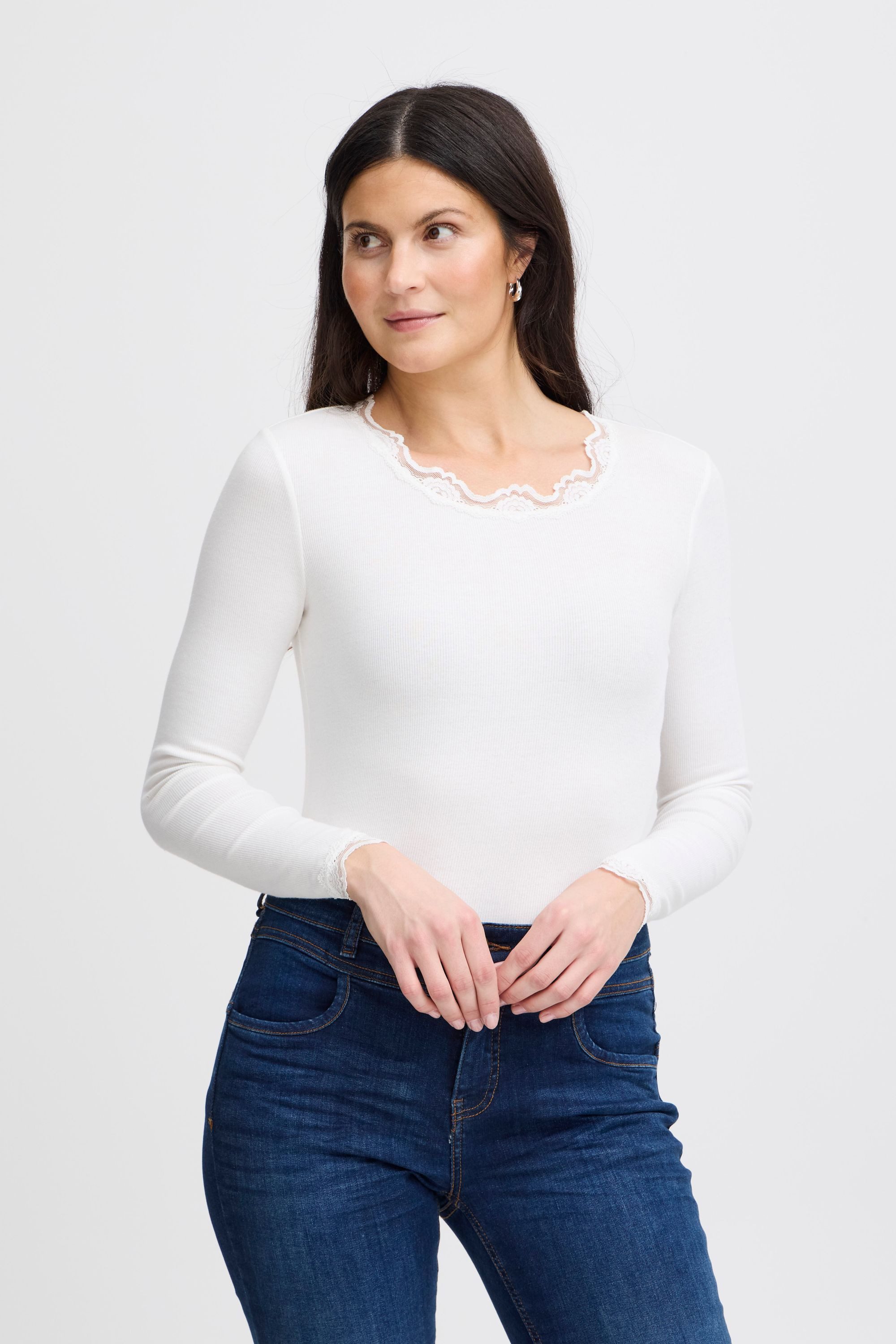 fransa Longsleeve FRHIZAMOND Feminines Langarmshirt mit günstig online kaufen