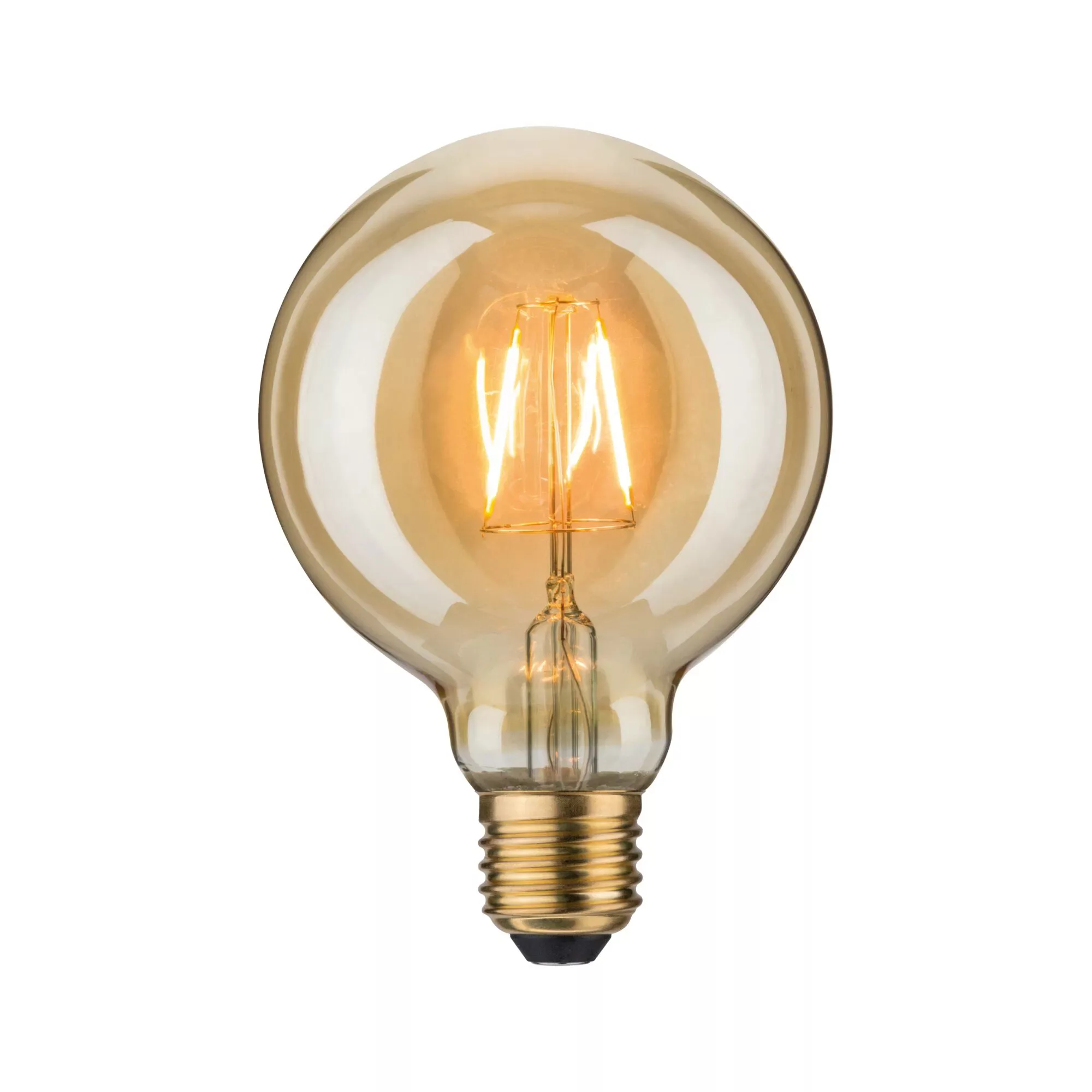 Pauleen LED-Leuchtmittel Filament G95 E27 2,7 W gold 1.700K günstig online kaufen