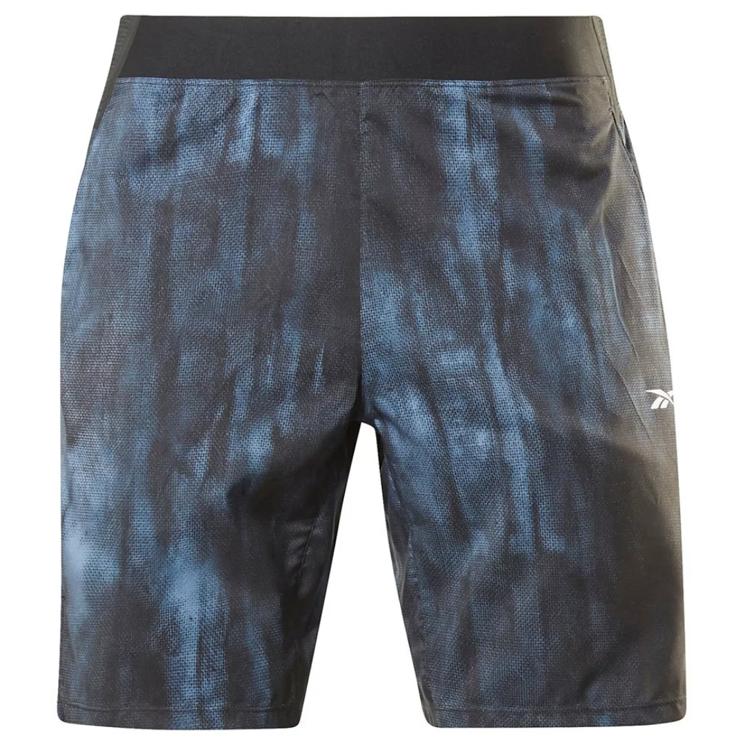 Reebok Epic Aop Lightweight Shorts Hosen XL Black / Blue Slate günstig online kaufen